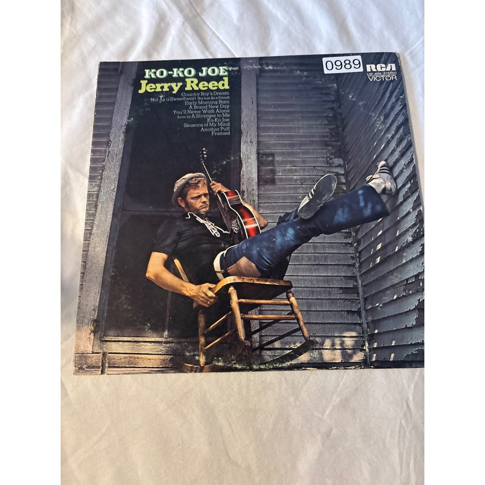 RCA Jerry Reed Ko-Ko Joe Vinyl LP 12" Black Good 1971 Country Rock LSP-4596